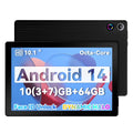 A10 Android 14 10 Inch Tablet 10GB RAM 64GB ROM 1TB Expand Octa-Core BT5.3 WiFi6 Face Unlock with Widevine L1 HD IPS Touchscreen