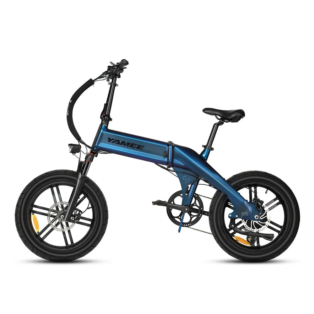 YAMEE XL 750W Motor 48V15Ah battery commute Electric Bike 20-inch Fat Tire E-Mountain bike adult folding E-bike