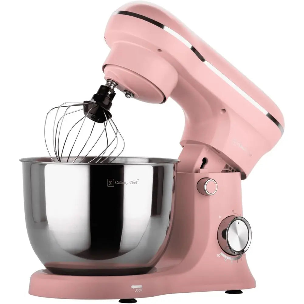 Retro Stand Mixer Pink, 4.75 Quart