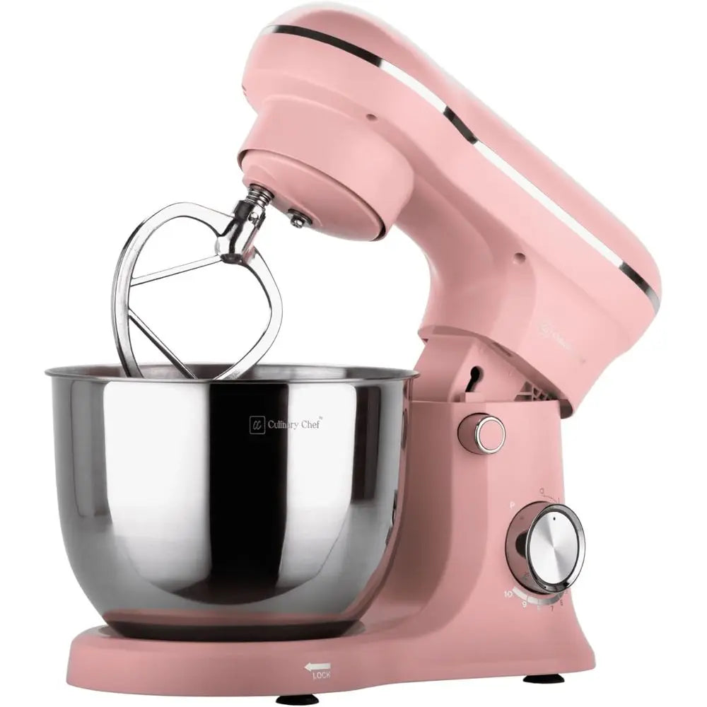 Retro Stand Mixer Pink, 4.75 Quart