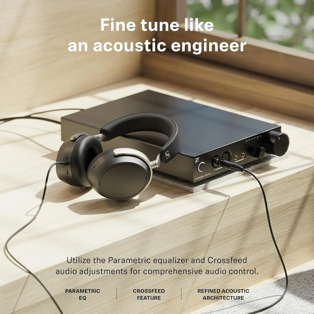 Sennheiser HDB 630 Wireless Over-Ear Headphones - Hi-Res Audiophile Sound, Adaptive Noise Cancellation