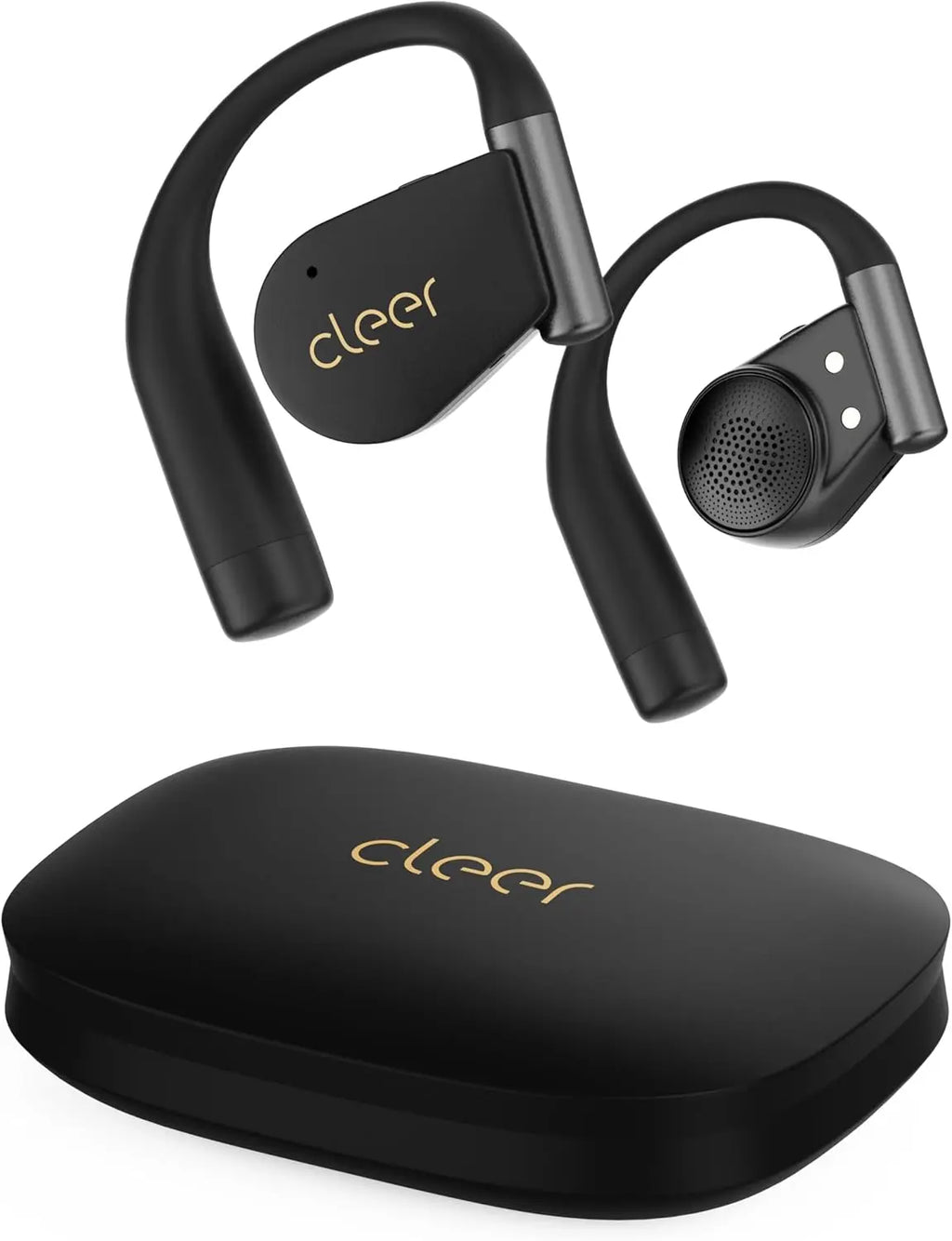 Cleer ARC 4 Plus Open Ear Earbuds,True Wireless Bluetooth Earphones with Dolby Audio and Head Tracking, Earhook Earbuds