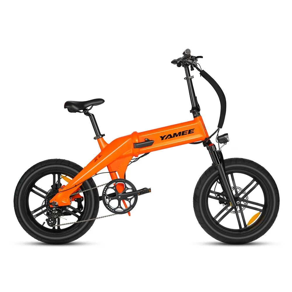 YAMEE XL 750W Motor 48V15Ah battery commute Electric Bike 20-inch Fat Tire E-Mountain bike adult folding E-bike