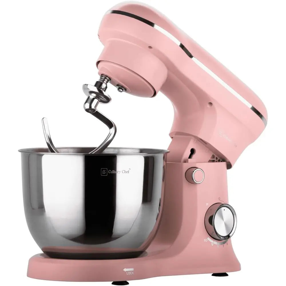 Retro Stand Mixer Pink, 4.75 Quart