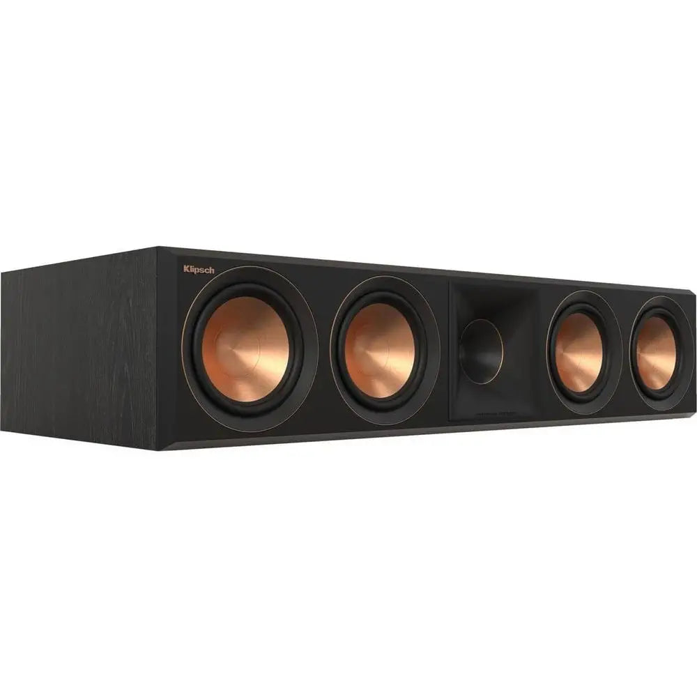 Ebony Center Channel Speaker for Enhanced Audio Performance