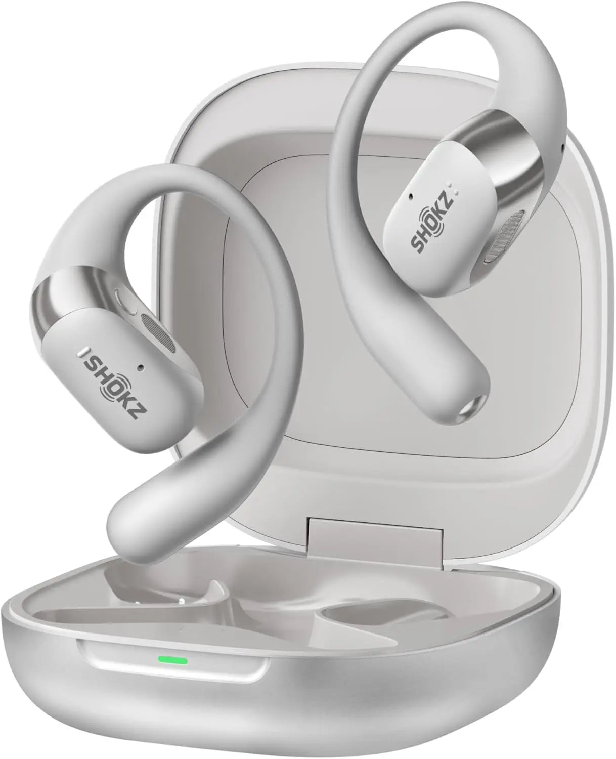 SHOKZ OpenFit 2 Open-Ear Headphones,True Wireless Bluetooth Earphones with Microphone,Earhook Earbuds with 48 Hours of Playtime