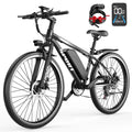 Adult Electric Bike,48V10Ah Detachable Battery,500W Electric Mountain Bike,25MPH,Peak Range of 45 Miles,All Terrain E-Bike