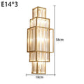Modern Minimalist Luxury Glass Crystal Wall Lamp Living Room Decoration Bedroom Geometric Indoor Lighting Study  Led Lamps