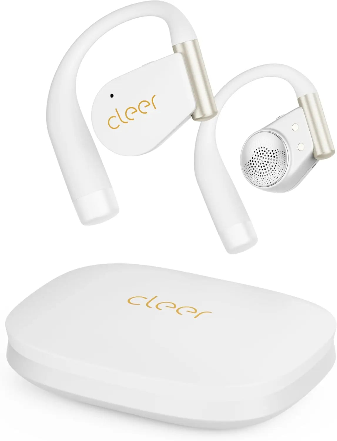 Cleer ARC 4 Plus Open Ear Earbuds,True Wireless Bluetooth Earphones with Dolby Audio and Head Tracking, Earhook Earbuds