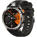 Military Smart Watches for Men, 1.7" Hd Fitness Tracker Ith Multiple Sports Modes, 600mah Battery for Android iOS, Ip68